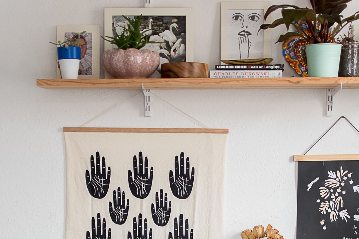 Tea towel wall hanger sales